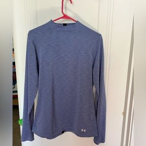 Under Armour long sleeved mock t-neck shirt
